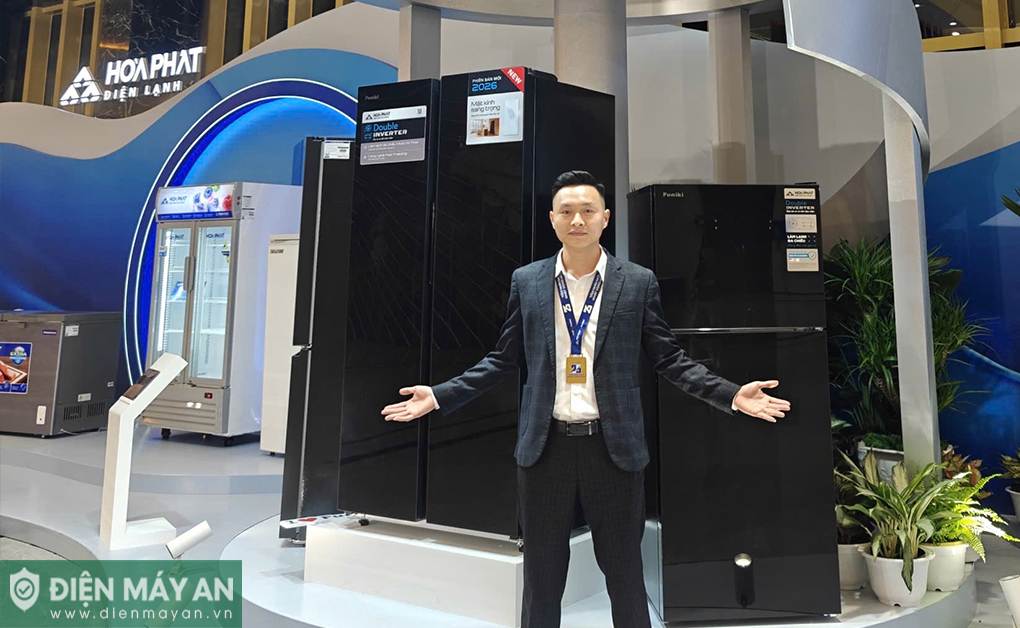 Điện máy AN tiếp tục được vinh danh Đại lý xuất sắc 2025 tại Hội nghị Khách hàng toàn quốc Điện lạnh Hòa Phát